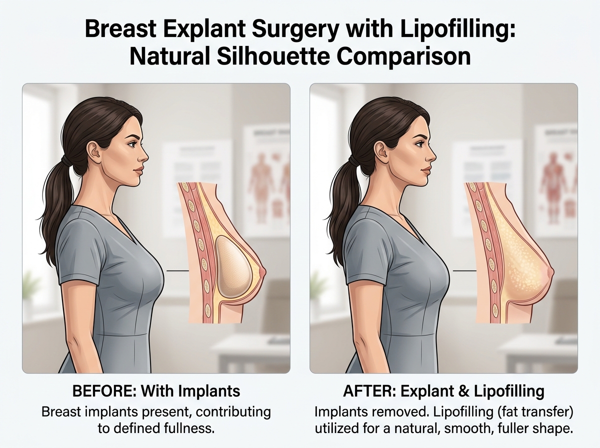 More Women Are Choosing the Breast Explant Lipofilling Combo - Here is Why